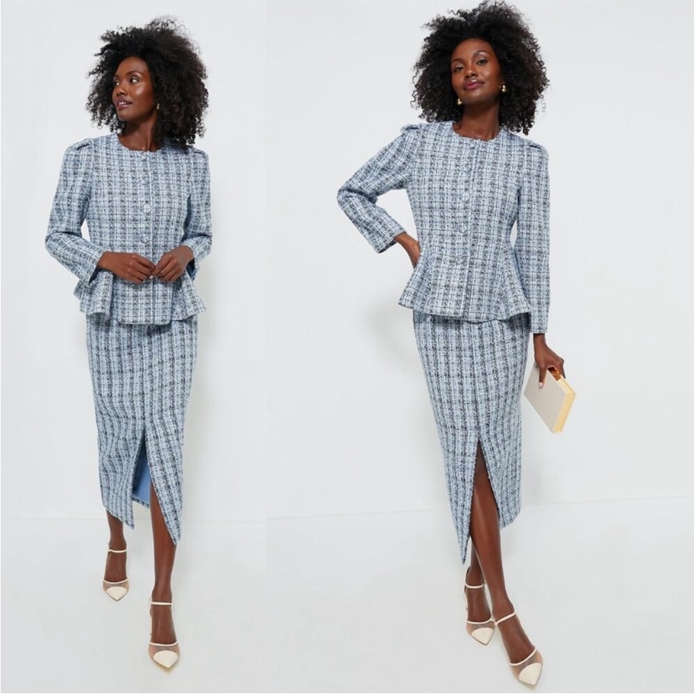 Tuckernuck Classic Blue Skirt Set